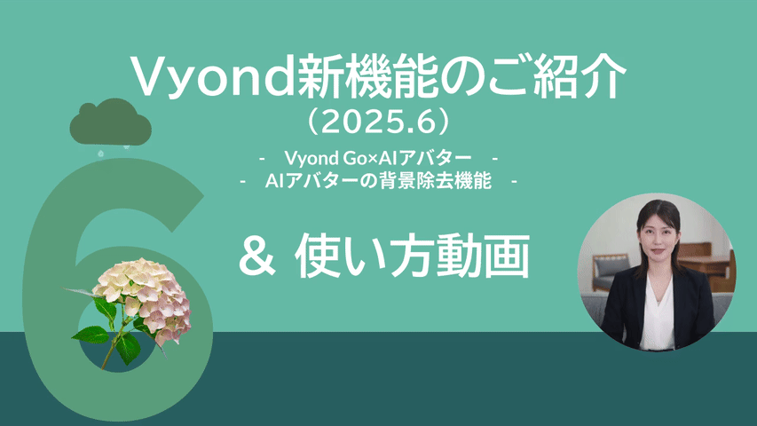 Introduction of New Vyond Features (June 2025) ・ Release of How-to Videos