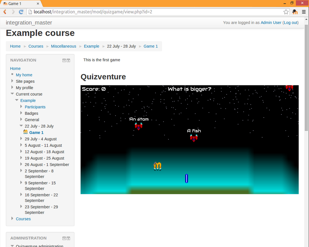 Quizventure Plugin
