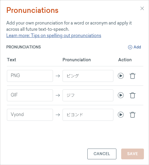 Image of Pronunciation Dictionary