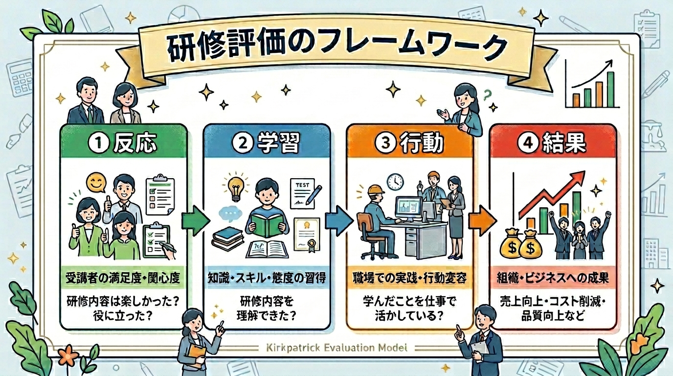 研修評価のフレームワーク